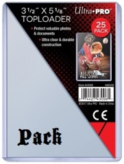 Ultra Pro 43006 Toploader - 3-1/2